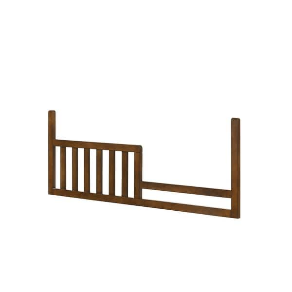 slide 2 of 3, San Mateo Nursery 56" Wide Toddler guardrail, Tuscan