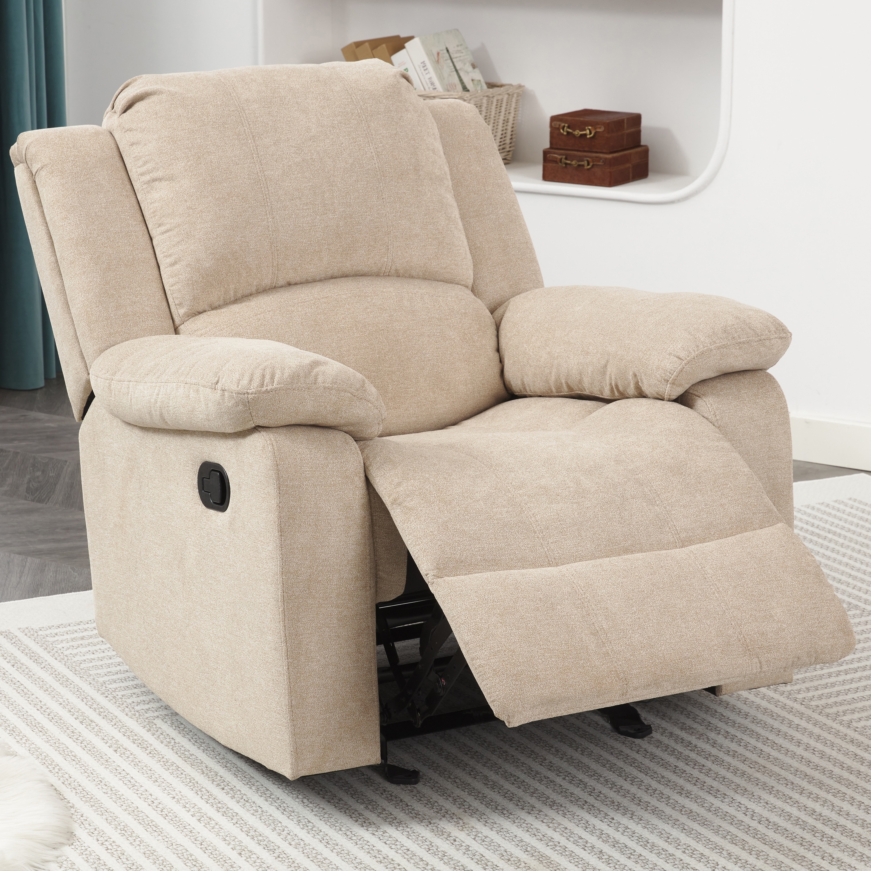 Torance Microfiber Glider Rocker Recliner by Greyson Living On