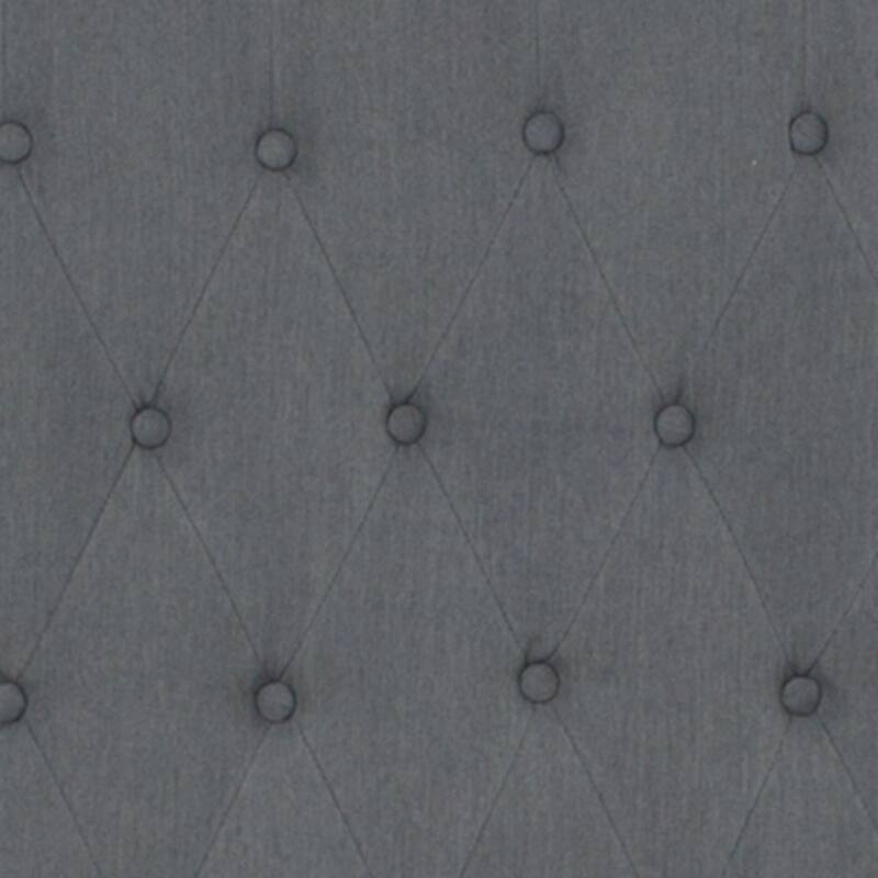 Tufted Upholstered Platform Bed with Pocket Spring Mattress