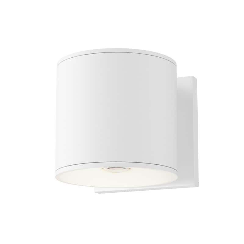 Maxim 86214 Stout 5" Tall LED Outdoor Wall Sconce - 3000K, 2170 - White