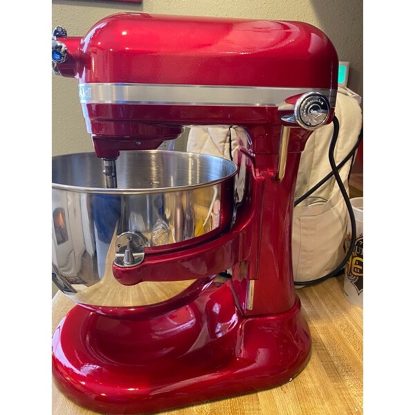 KitchenAid KSM7586PCA Pro Line Candy Apple Red 7-quart Bowl ...