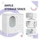 preview thumbnail 3 of 8, 30" Bathroom Vanity with Sink, Bathroom Vanity Cabinet with Three Drawers and Door, Solid Wood and MDF