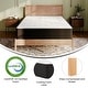 preview thumbnail 7 of 36, 12" Hybrid Pocket Spring Mattress, Mattress in a Box - Cooling Mattress