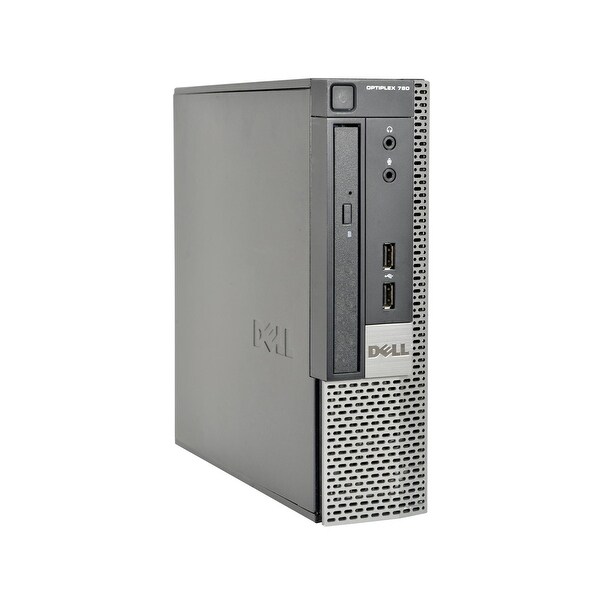 Dell Optiplex 780-USFF Dual Core 3.0GHz 4GB RAM 250GB HDD DVD Windows 10 Pro PC (Refurbished)