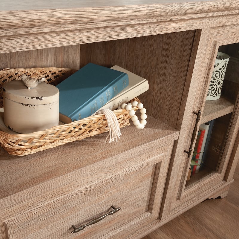 Credenza, Lateral File, File Cabinet , Office Storage Cabinet Brown finish