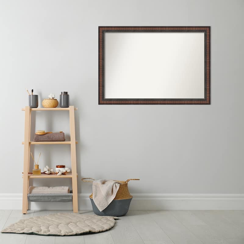 Caleb Brown Non-Beveled Framed Bathroom Vanity Wall Mirror - Caleb Brown