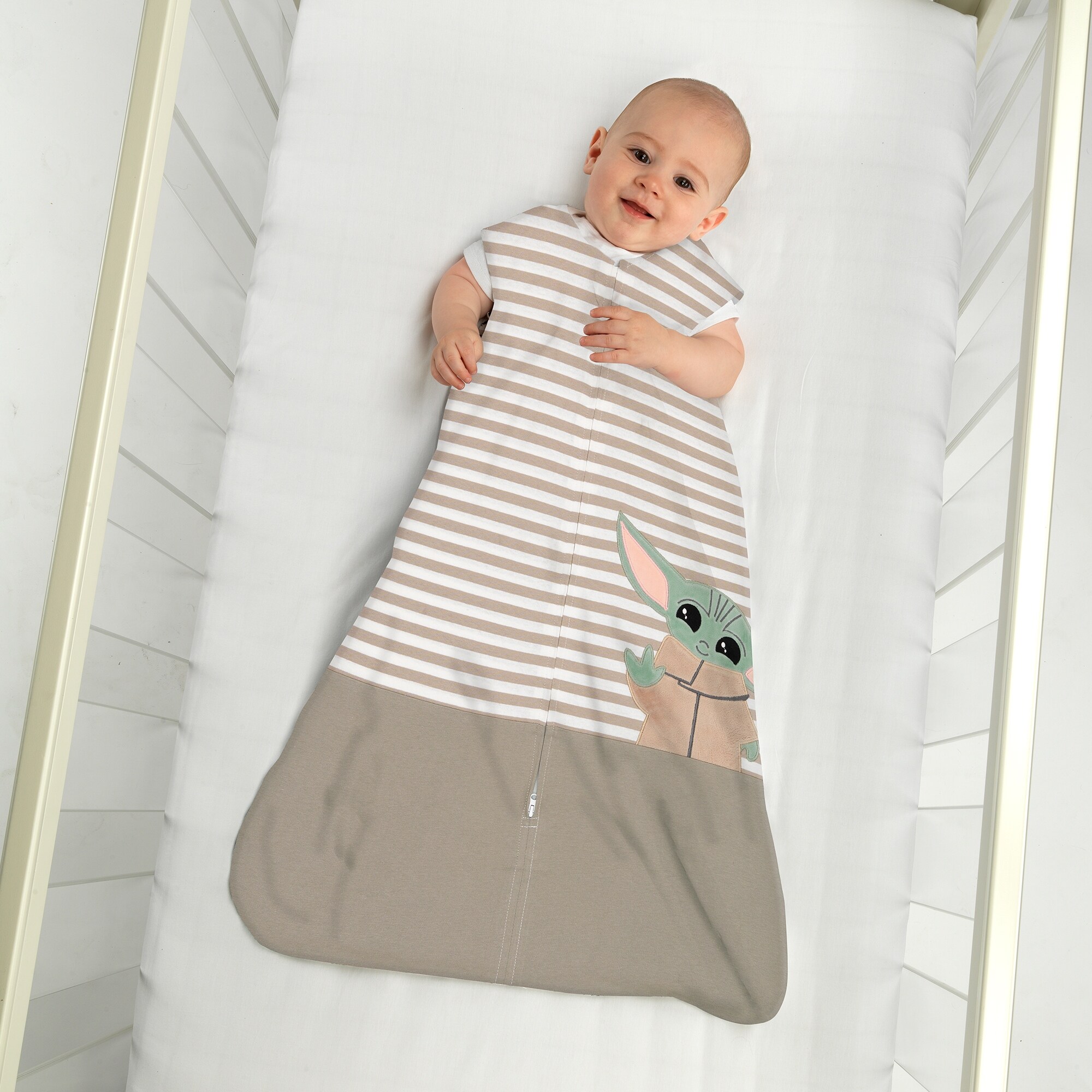 Lambs Ivy Star Wars Baby Yoda Grogu The Child Cotton Wearable Blanket Bed Bath Beyond 33737875