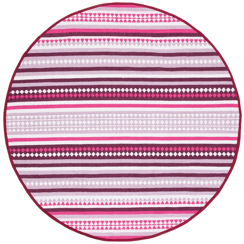 SAFAVIEH Handmade Natural Fiber Hanane Zwantje Stripe Jute Rug