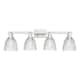 Option Brushed Satin Nickel / Clear