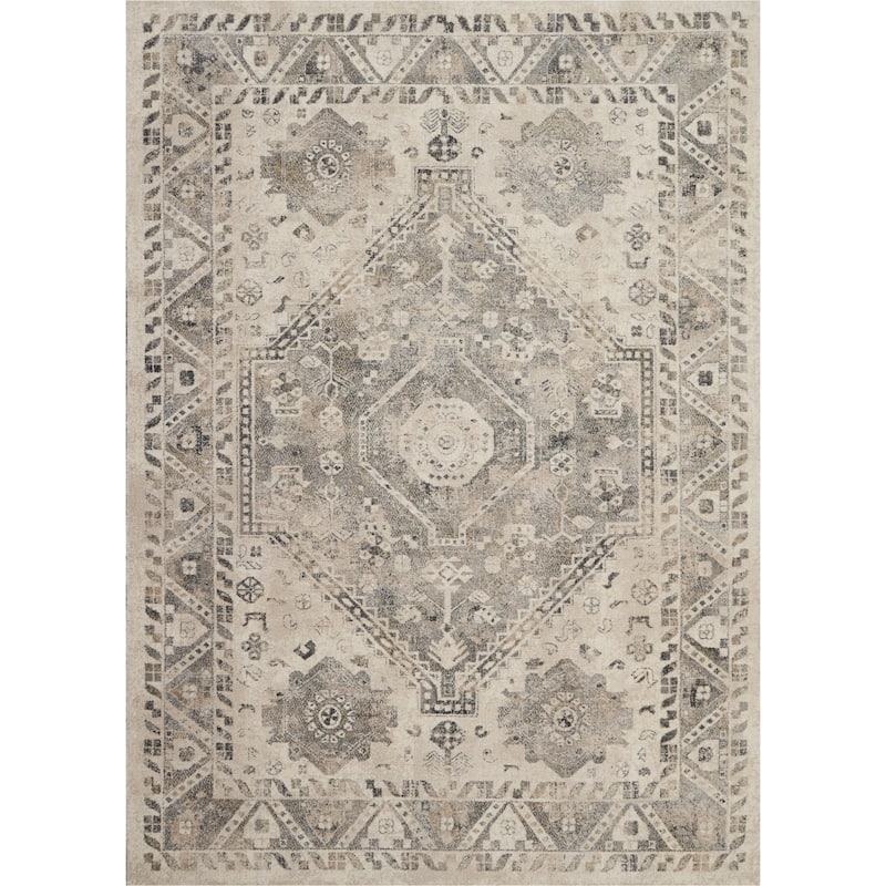 Nourison Fusion Vintage Distressed Area Rug