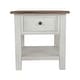 preview thumbnail 3 of 6, Bolanburg Antique White/Brown Casual End Table