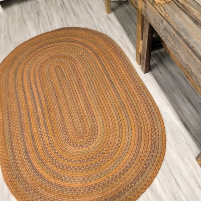 Colonial Mills Rustica Wool Traditional Oval Area Rug