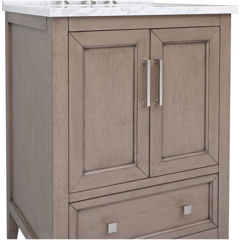 Avanity EVERETTE-VS25-WD-C Everette 24" Single Basin Vanity Set with