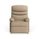 preview thumbnail 2 of 3, Copper Grove Lily Tan Microfiber Recliner