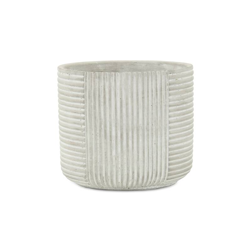 Urbanstone Gray Cement Intercoiled Pottery