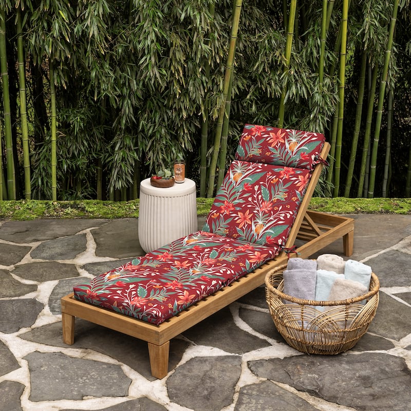 ARDEN earthFIBER Outdoor Chaise Cushion 72 x 21
