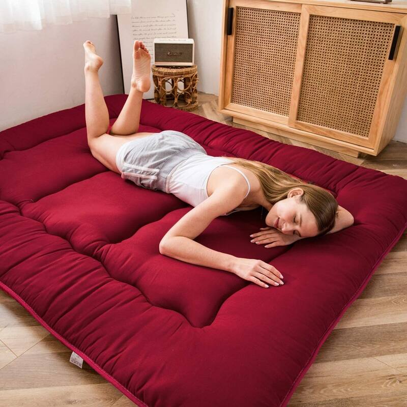 Traditional Japanese Foldable & Portable Floor Futon Mattress