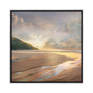 iCanvas "At Low Tide" by Mike Calascibetta Framed