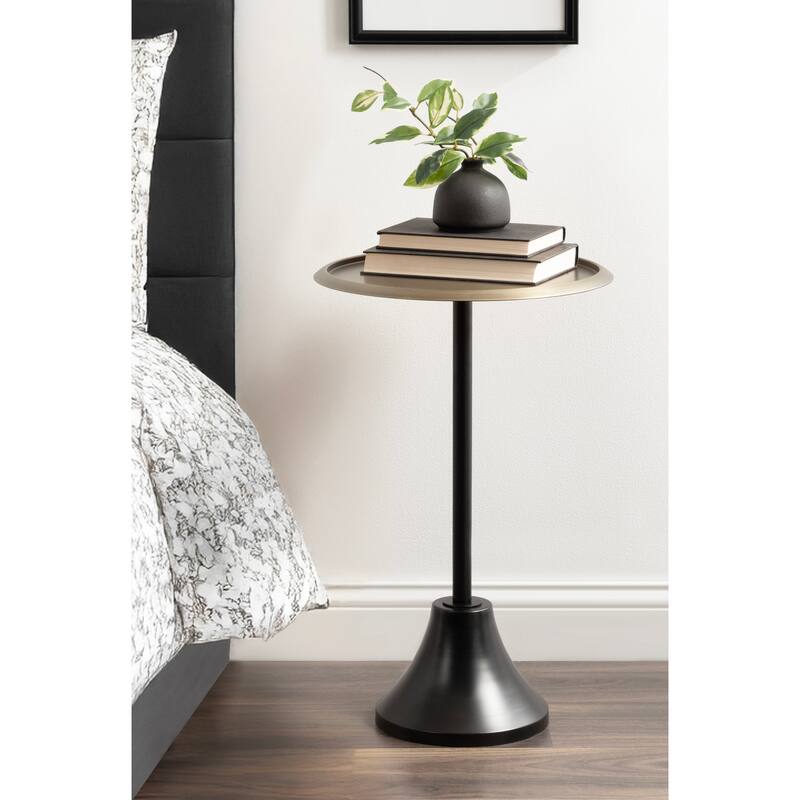 Kate and Laurel Sanzo Metal Side Table