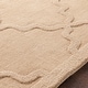 preview thumbnail 15 of 56, Hand-Woven Amy Tone-on-Tone Lattice Wool Rug - 3' x 5'