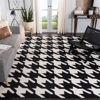 SAFAVIEH Handmade Flatweave Dhurries Lizabeth Modern Moroccan Wool Rug