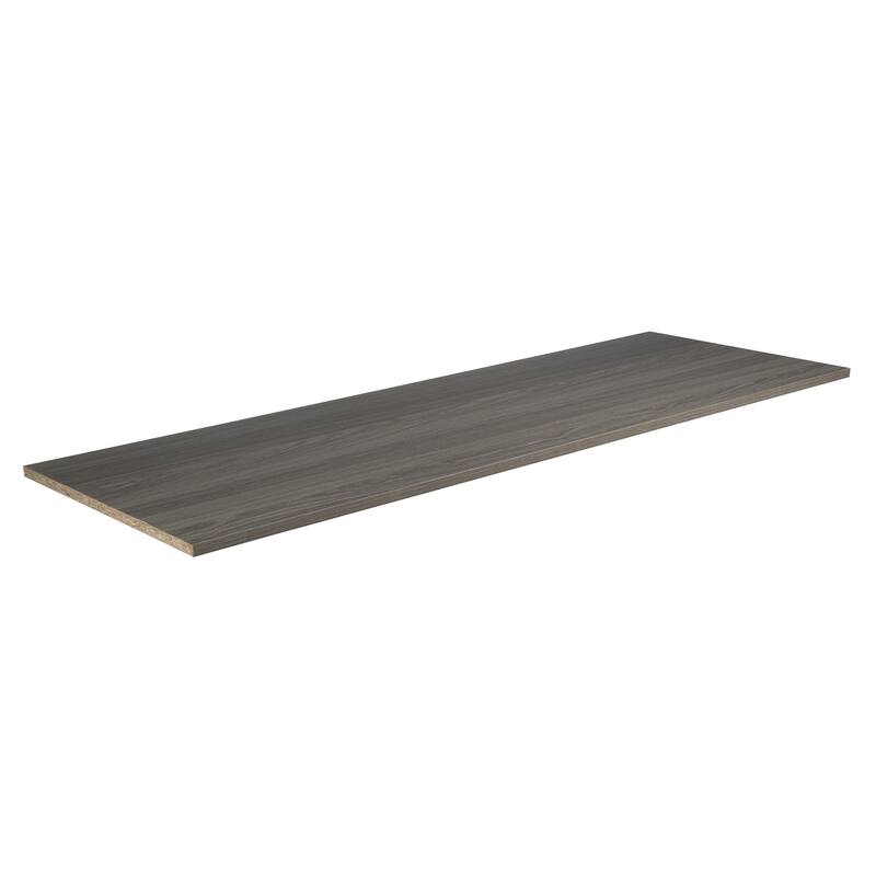 ClosetMaid SuiteSymphony 47.7-inch Wide Top Shelf - Graphite Grey