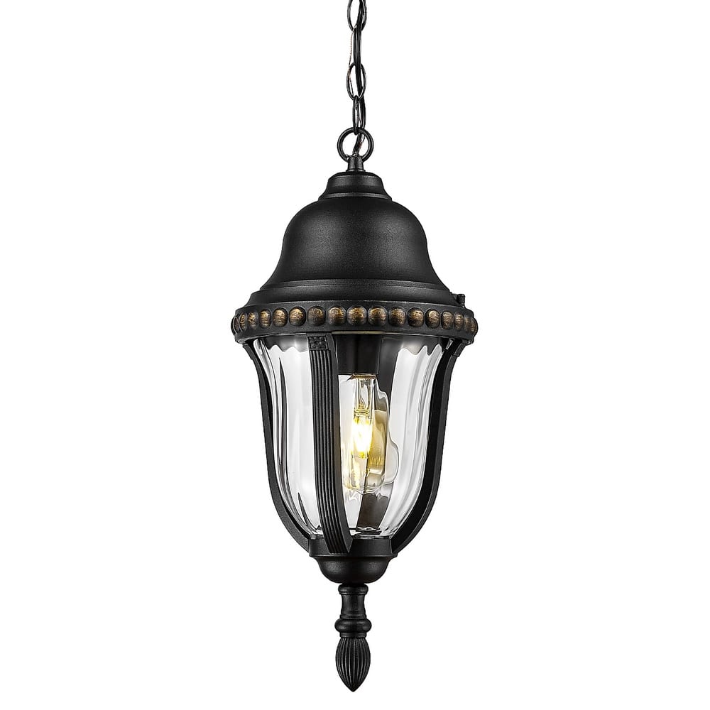 21" Outdoor Pendant Light, Ceiling Light
