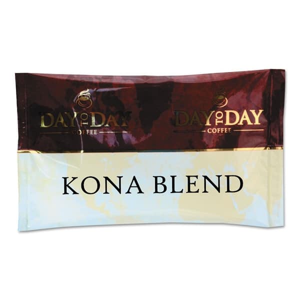 100% Pure Coffee, Kona Blend, 1.5 oz Pack, 42 Packs/Carton 100% Pure Coffee, Kona Blend, 1.5 oz Pack, 42 Packs/Carton