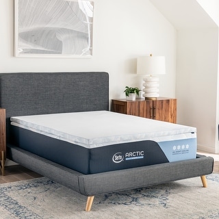 Serta Arctic 30x Cooling 2-Inch Memory Foam Mattress Topper