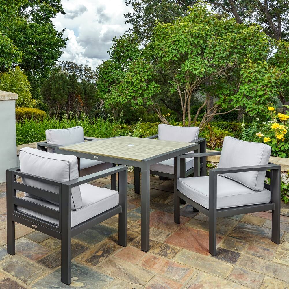 Lakeview Aluminum Outdoor Dining Set (5-Piece)
