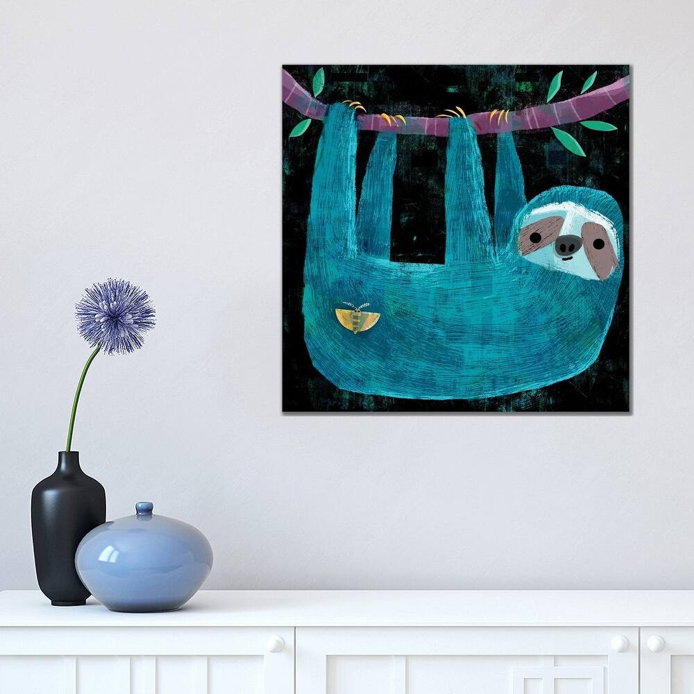 iCanvas "Sloth And The Moth" by Gareth Lucas Canvas Print