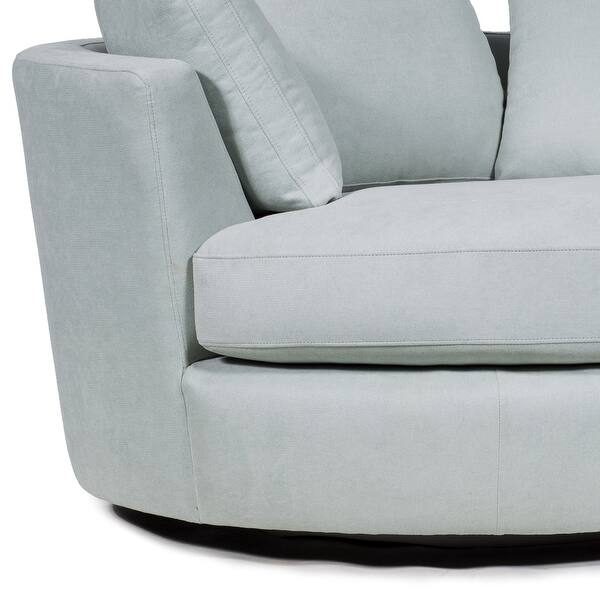 Shop Hearst Swivel Barrel Chair On Sale Overstock 30668355