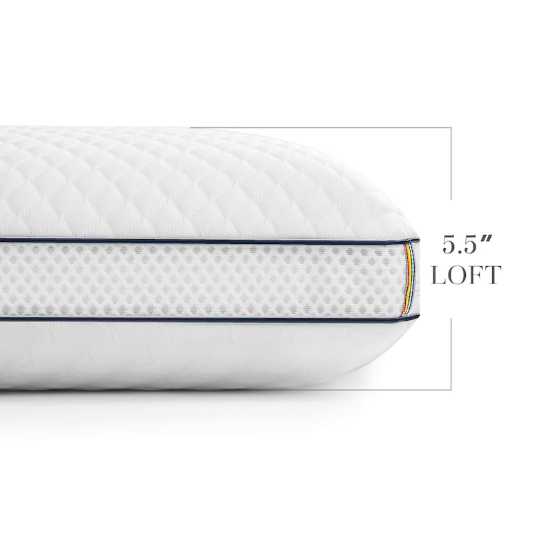 2-Pack Memory Foam Pillow, Cooling & Soft
