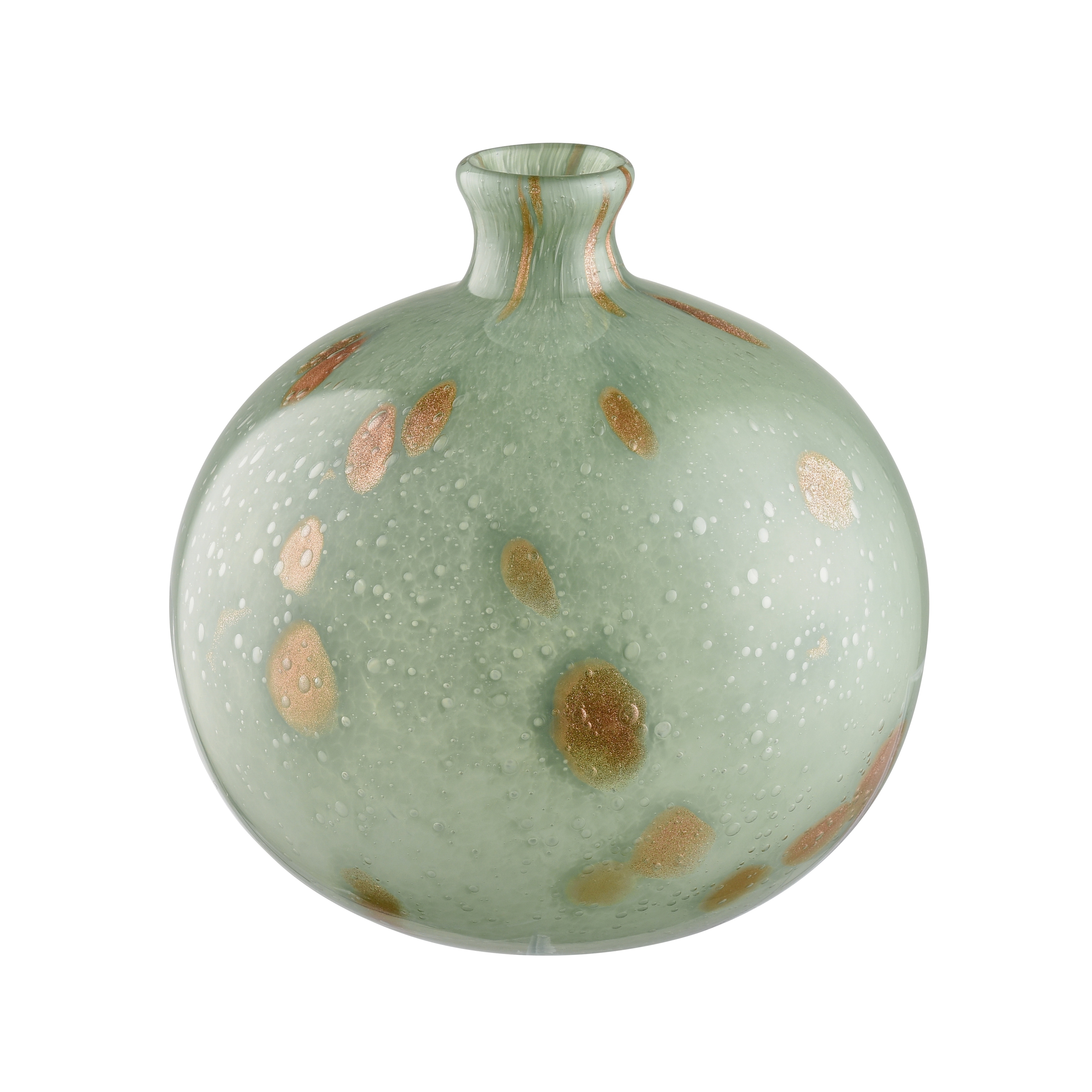 Elk Home Lexie Light Green Glass 7.75 Inch Wide Vase