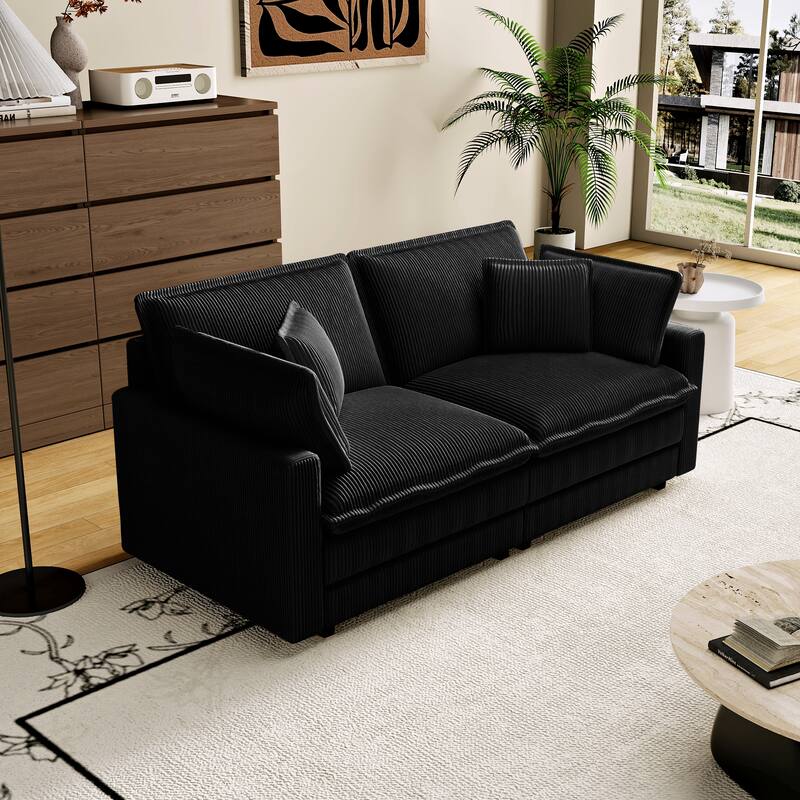 Modular Sectional Sofa,Deep Seat Couch
