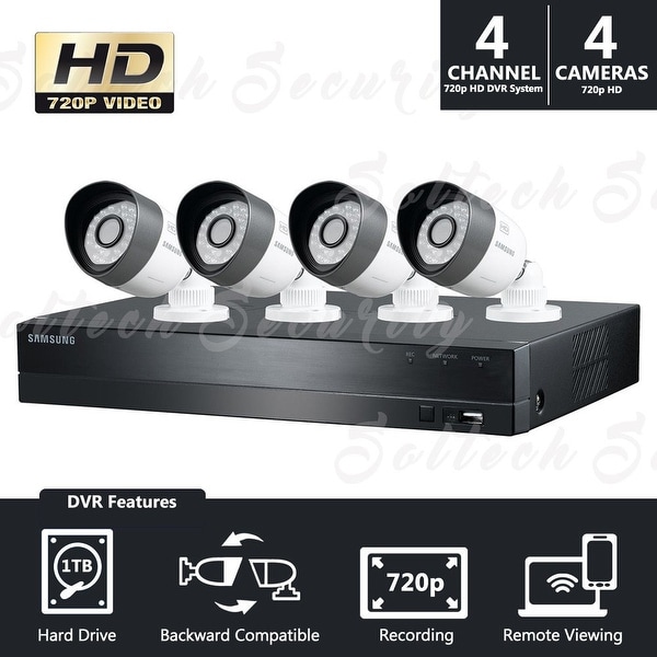 SDH-B3040 Samsung 4 Channel Security Camera System (Refurbished)