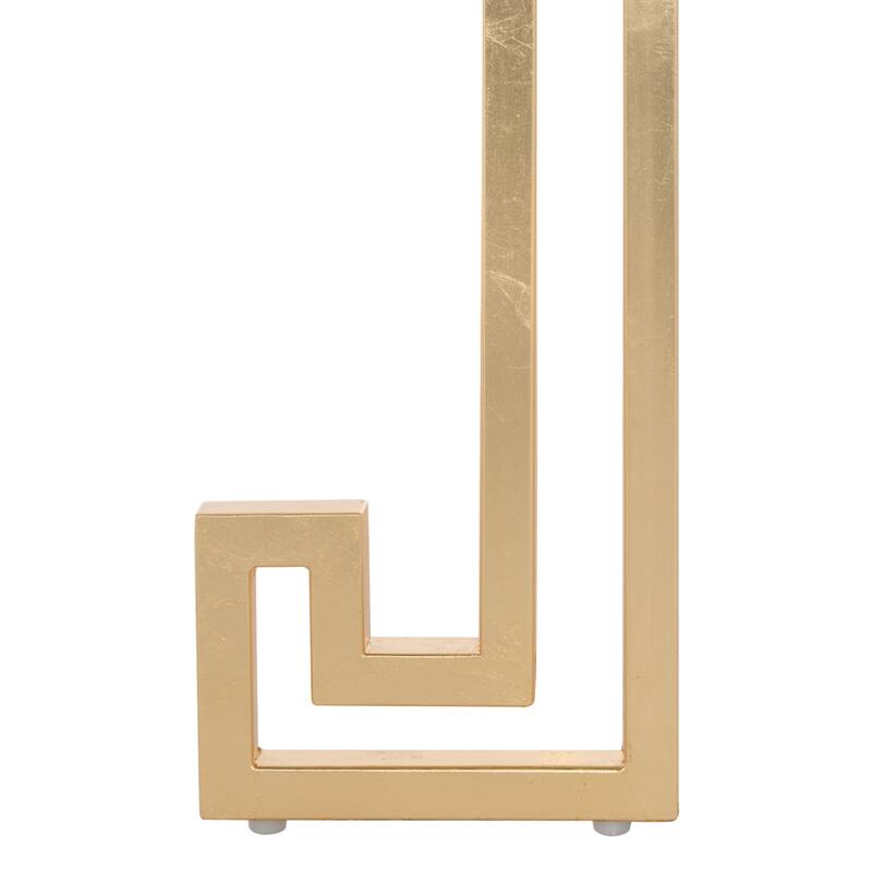 SAFAVIEH Couture Aiman Lacquer White/ Gold Writing Desk