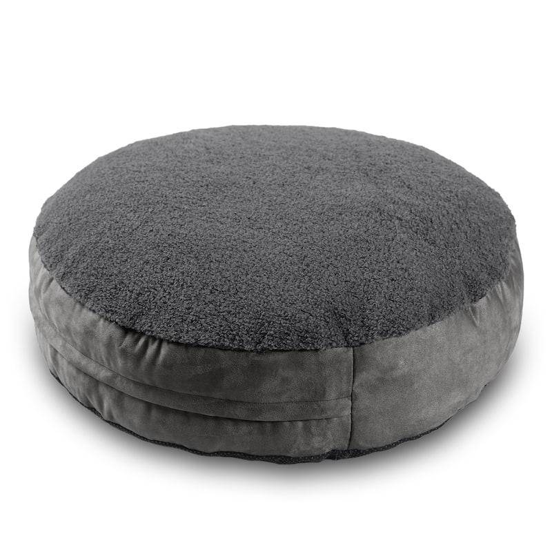 Jaxx Robbi Dog Bed Premium Synthetic-Fur Memory Foam Bean Bag Bed