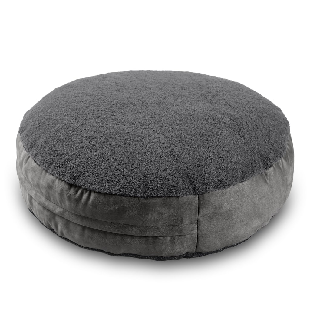 Jaxx Robbi Dog Bed Premium Synthetic-Fur Memory Foam Bean Bag Bed