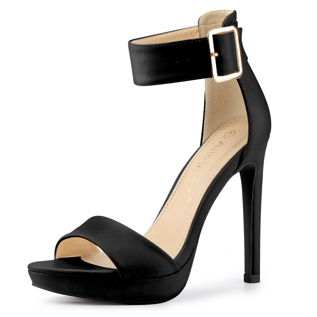 open toe platform heel