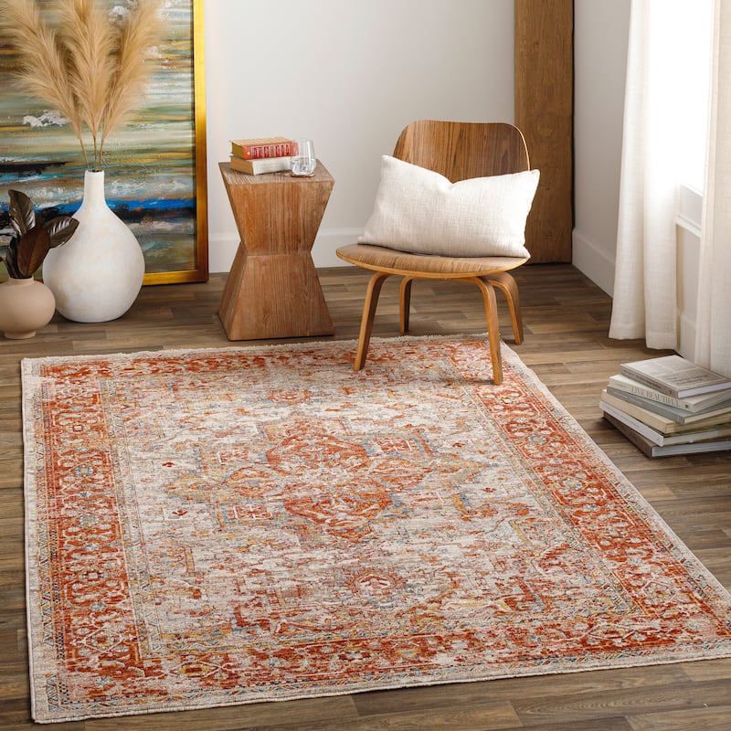 Artistic Weavers Cebrial Traditional Medallion Area Rug