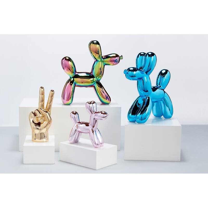 Interior Illusions Plus Mini Ceramic Dog Piggy Bank - 7.5in tall