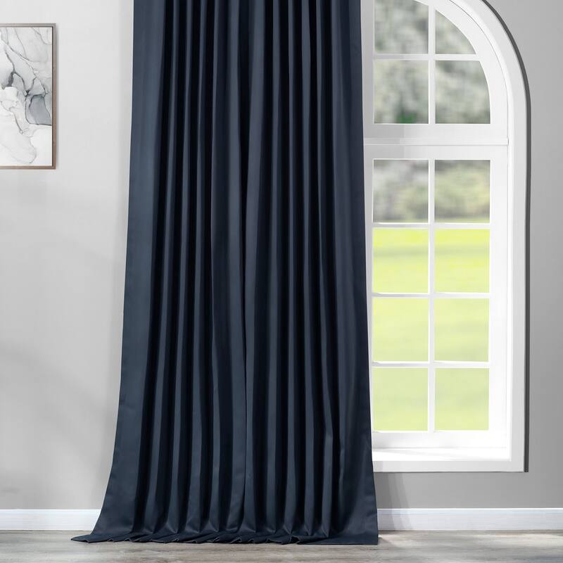 Exclusive Fabrics Extra Wide Room Darkening Curtain (1 Panel)