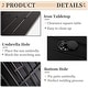 preview thumbnail 11 of 14, Outdoor 5/7-piece Patio Metal Dining Set