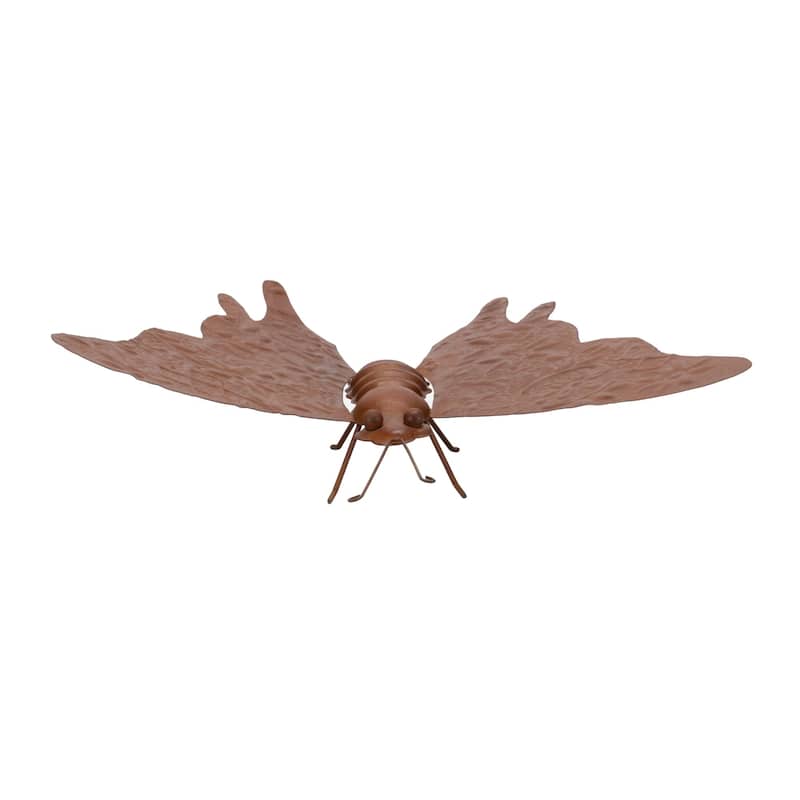 Butterfly Outdoor Garden Figurine - 12.5" - Bronze Finish