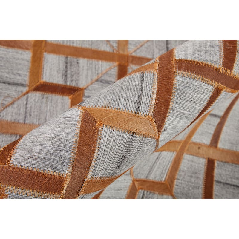 Grand Bazaar Canady Hand Woven Geometric Transitional Area Rug