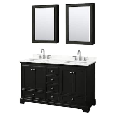 Wyndham Collection WCS202060D-QTZ-US3MED Deborah 60" Free Standing