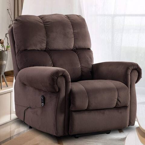 Power Lift Recliner Chair with Heat Vibration Massage for Elderly