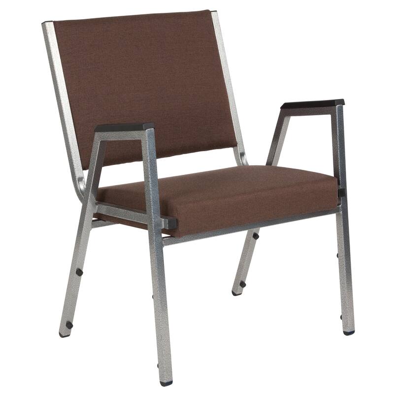 4 PK 1500 lb. Rated Antimicrobial Bariatric Reception Arm Chair