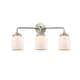 Option Brushed Satin Nickel / Matte White Cased